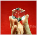 Small cut plastic block